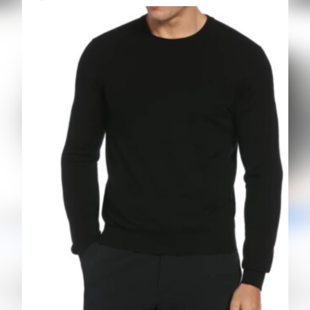 Perry Ellis Black Men's Sweater L / G Used